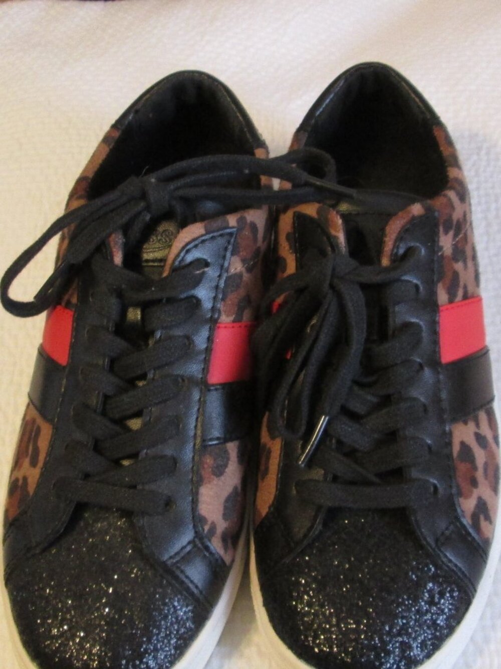 GH Bass Women's Phoebe Cheetah Print Sneakers Size 6